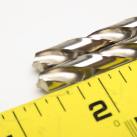 PTD Extra Length HSS Brite Finish Drill Bits 17/64" x 12" Lot Of 2
