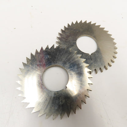 ST Co. 2.835 x .125" Screw Slotting Cutting Blade 35T 1" Bore Lot Of 5