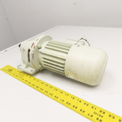 Thien & Co. DKF 71 N 054 GB 11.5:1 Ratio 0.37kW 220/380V Gear Motor W/ Brake