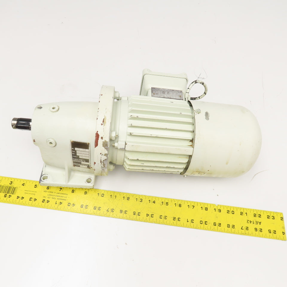 Thien & Co. DKF 71 N 054 GB 11.5:1 Ratio 0.37kW 220/380V Gear Motor W/ Brake