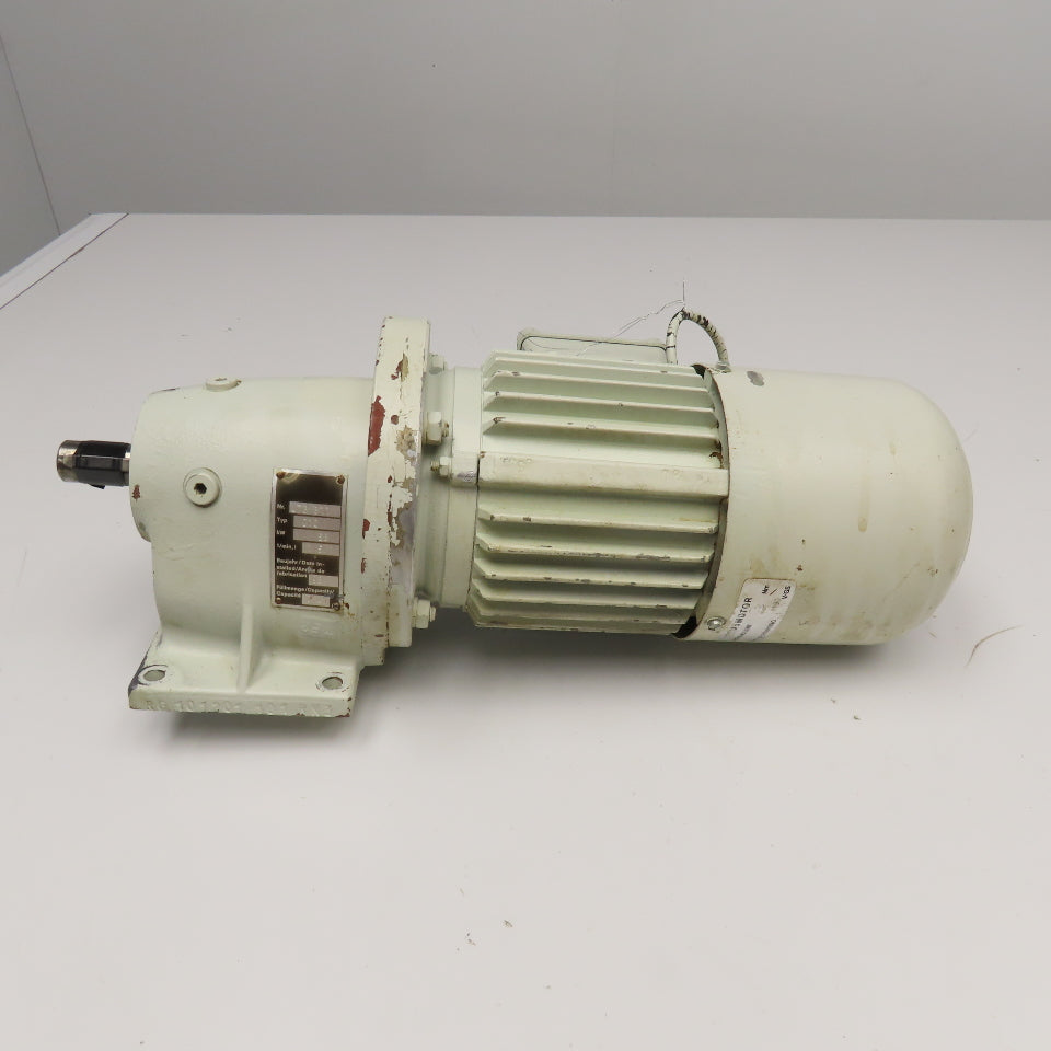 Thien & Co. DKF 71 N 054 GB 11.5:1 Ratio 0.37kW 220/380V Gear Motor W/ Brake