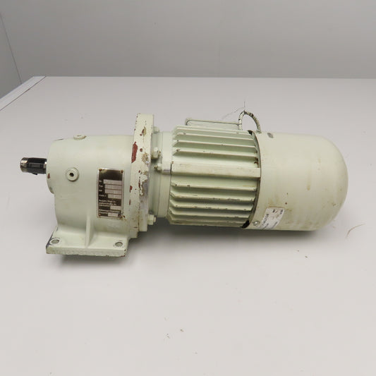 Thien & Co. DKF 71 N 054 GB 11.5:1 Ratio 0.37kW 220/380V Gear Motor W/ Brake