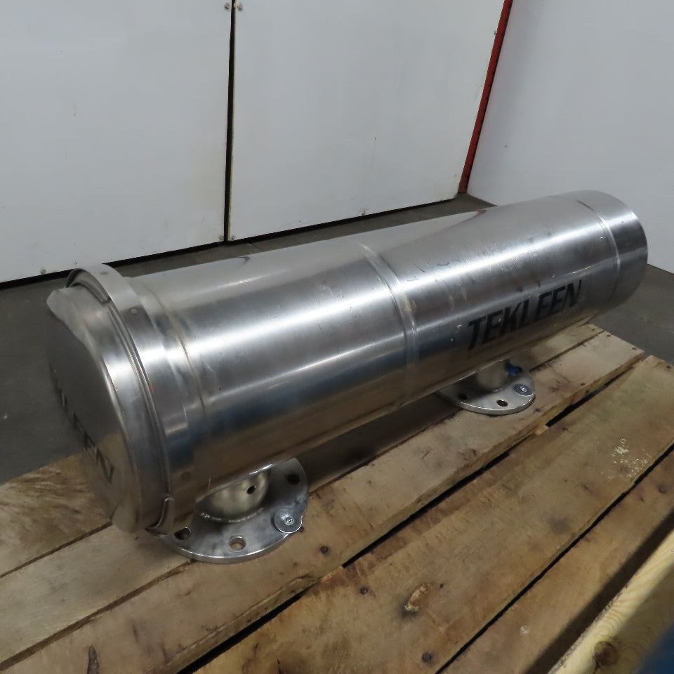 Tekleen OBF4-P 4" Stainless Steel Flange Mount Skid Series Filter 400GPM