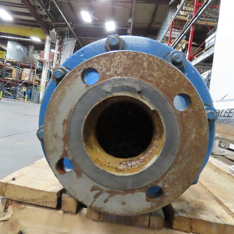 4" Flange Mount Tube Heat Exchanger 91" OAL 2" NPT