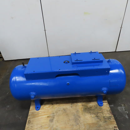 Brunner Eng. 80 Gallon Horizontal Compressed Air Receiver Storage Tank 200PSI