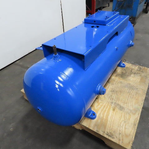 Brunner Eng. 80 Gallon Horizontal Compressed Air Receiver Storage Tank 200PSI