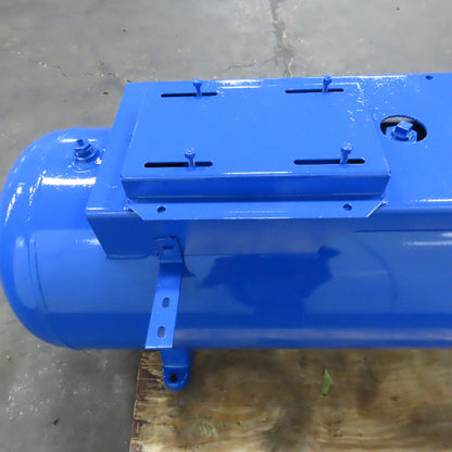 Brunner Eng. 80 Gallon Horizontal Compressed Air Receiver Storage Tank 200PSI