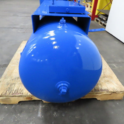Brunner Eng. 80 Gallon Horizontal Compressed Air Receiver Storage Tank 200PSI