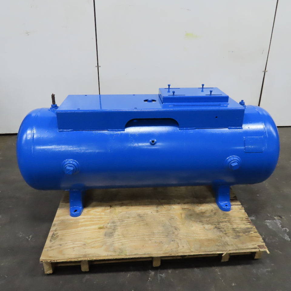 Brunner Eng. 80 Gallon Horizontal Compressed Air Receiver Storage Tank 200PSI