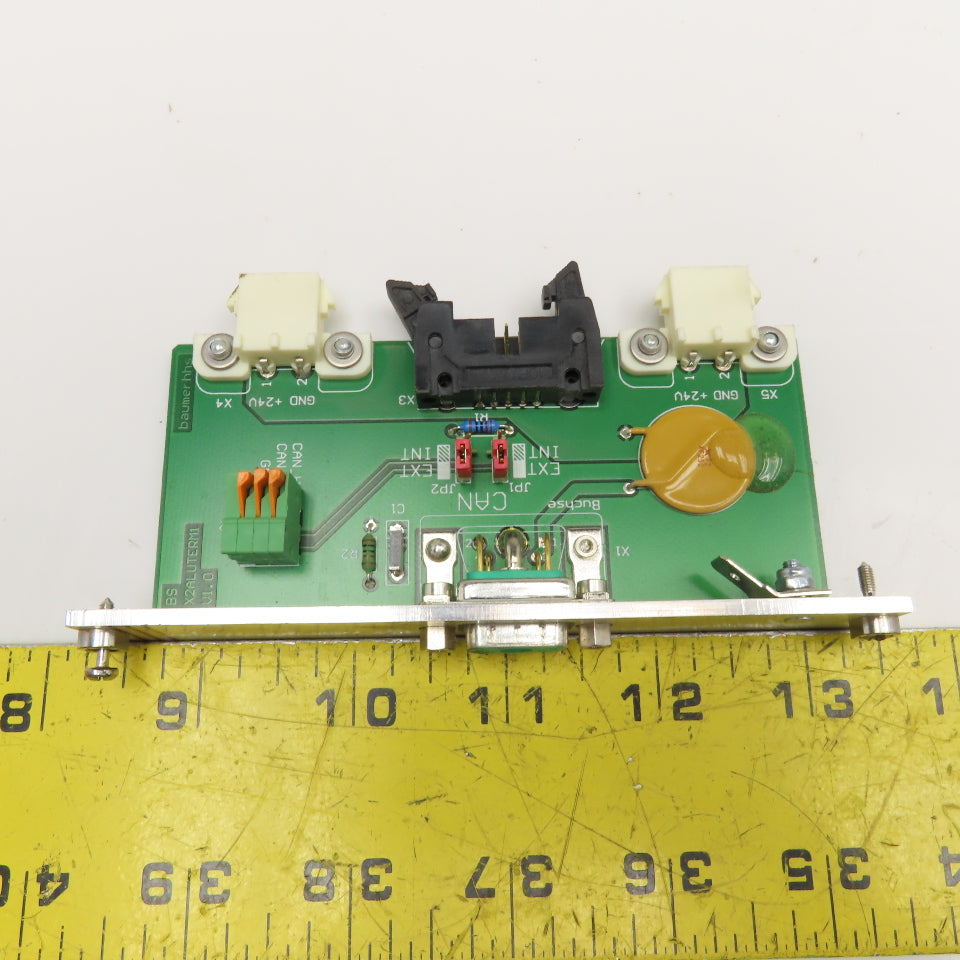 Baumer HHS GmbH X2ALUTERM1 V1.0 Terminal Card PCB