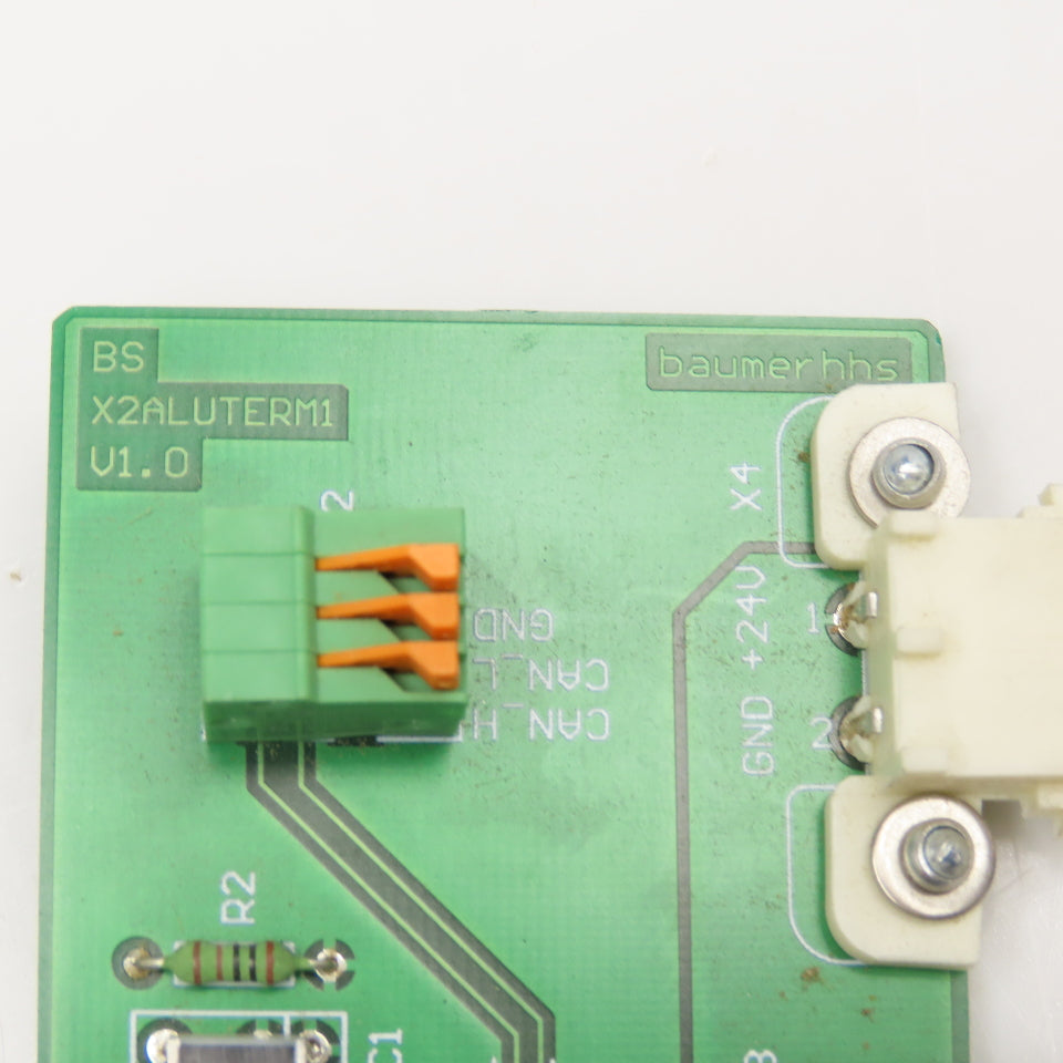 Baumer HHS GmbH X2ALUTERM1 V1.0 Terminal Card