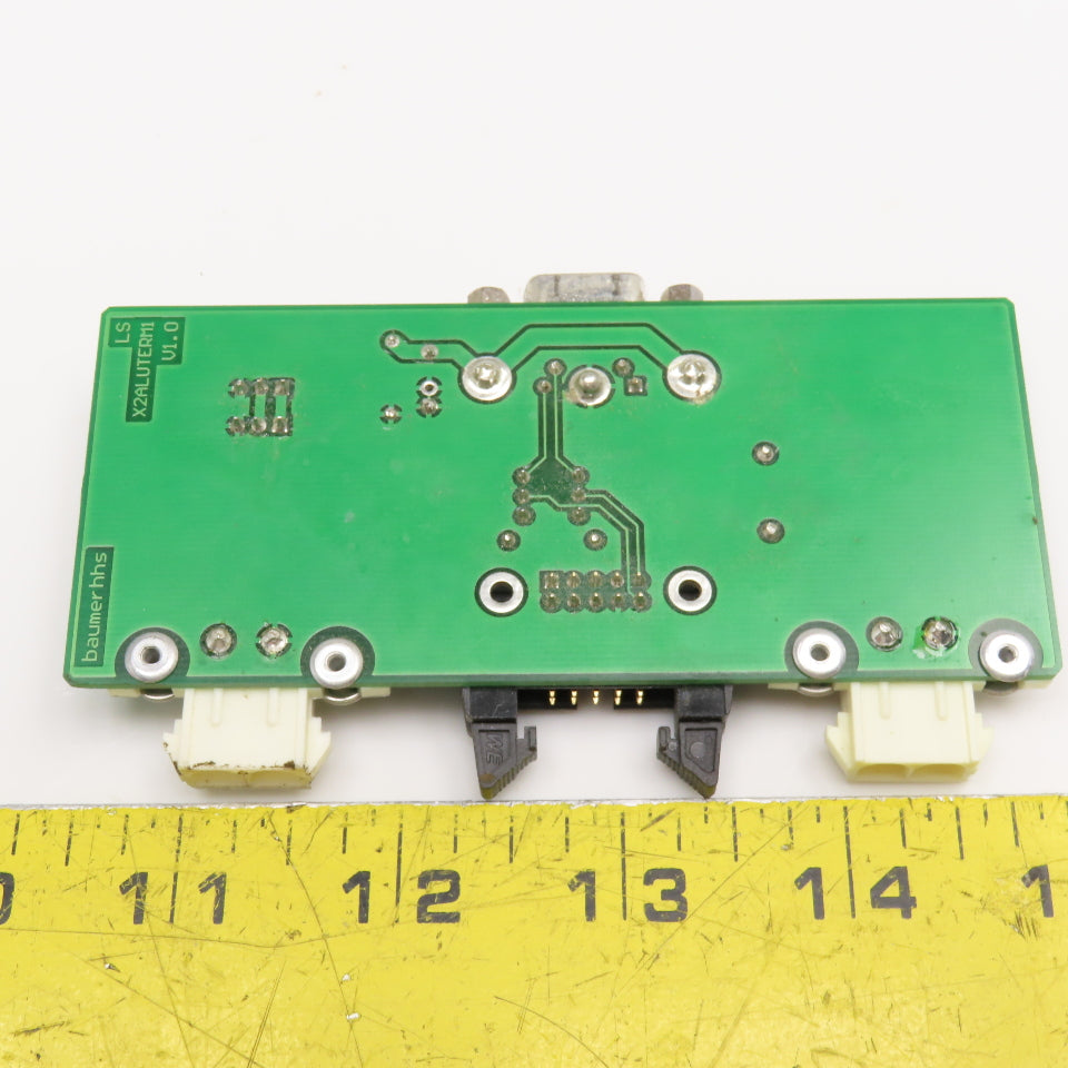 Baumer HHS GmbH X2ALUTERM1 V1.0 Terminal Card