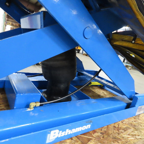 Bishamon EZ-Loader 4000Lbs. 48" x 48" Pneumatic Pallet Positioner Rotating Top