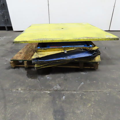 Bishamon EZ-Loader 4000Lbs. 48" x 48" Pneumatic Pallet Positioner Rotating Top