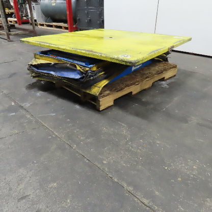 Bishamon EZ-Loader 4000Lbs. 48" x 48" Pneumatic Pallet Positioner Rotating Top