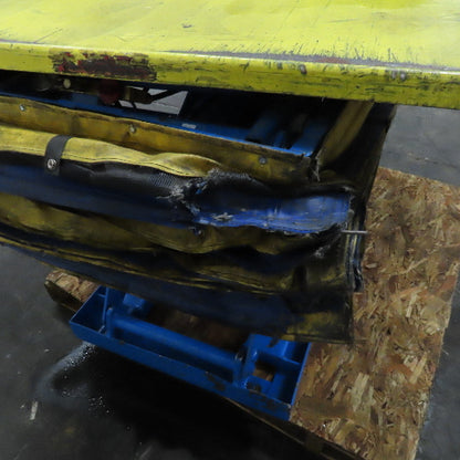 Bishamon EZ-Loader 4000Lbs. 48" x 48" Pneumatic Pallet Positioner Rotating Top