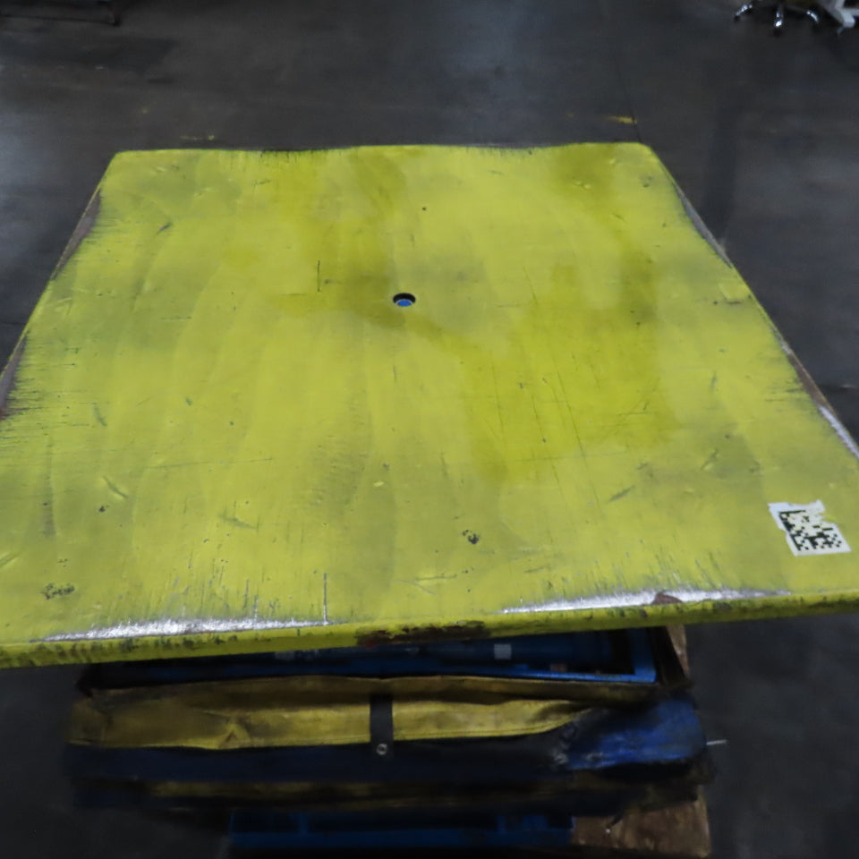 Bishamon EZ-Loader 4000Lbs. 48" x 48" Pneumatic Pallet Positioner Rotating Top