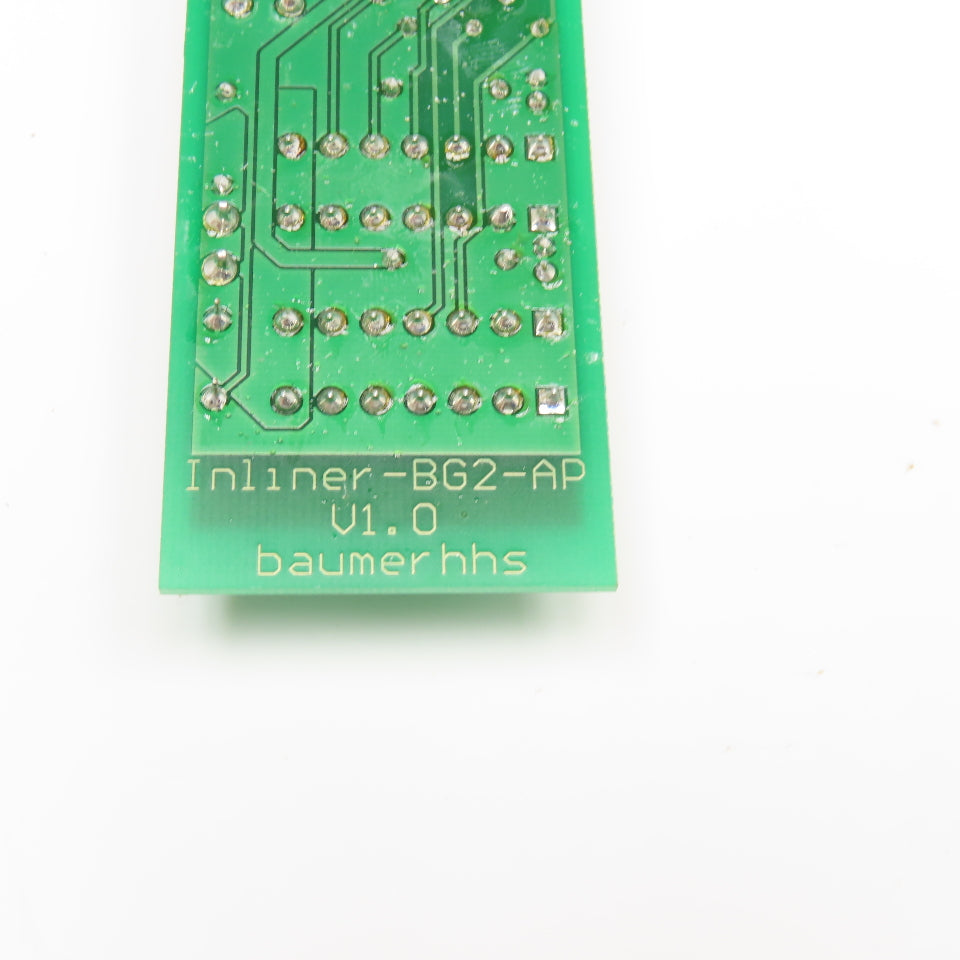 Baumer HHS GmbH Inliner-BG2-AP V1.0 DIN Rail Mounted Control Circuit Board