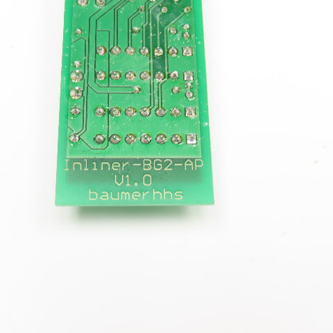 Baumer HHS GmbH Inliner-BG2-AP V1.0 DIN Rail Mounted Control Circuit Board