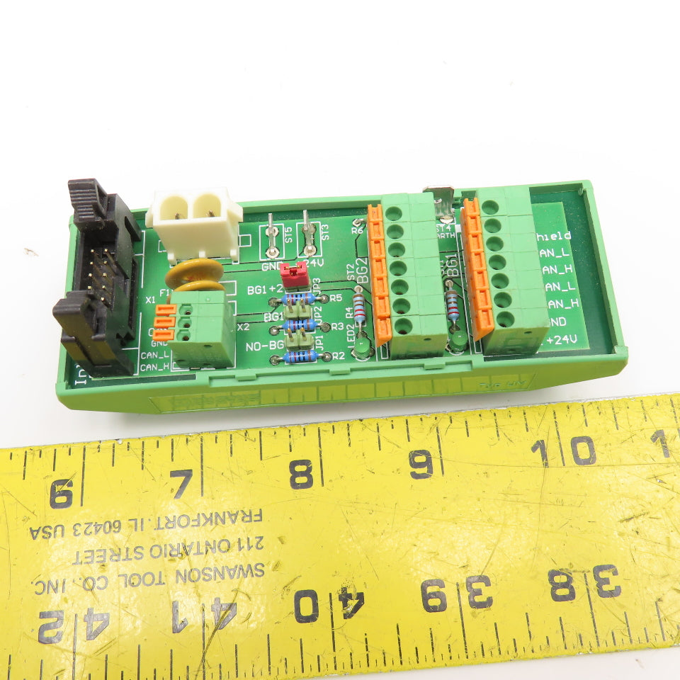 Baumer HHS GmbH Inliner-BG2-AP V1.0 DIN Rail Mounted Control Circuit Board