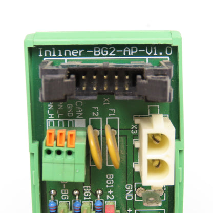 Baumer HHS GmbH Inliner-BG2-AP V1.0 DIN Rail Mounted Control Circuit Board