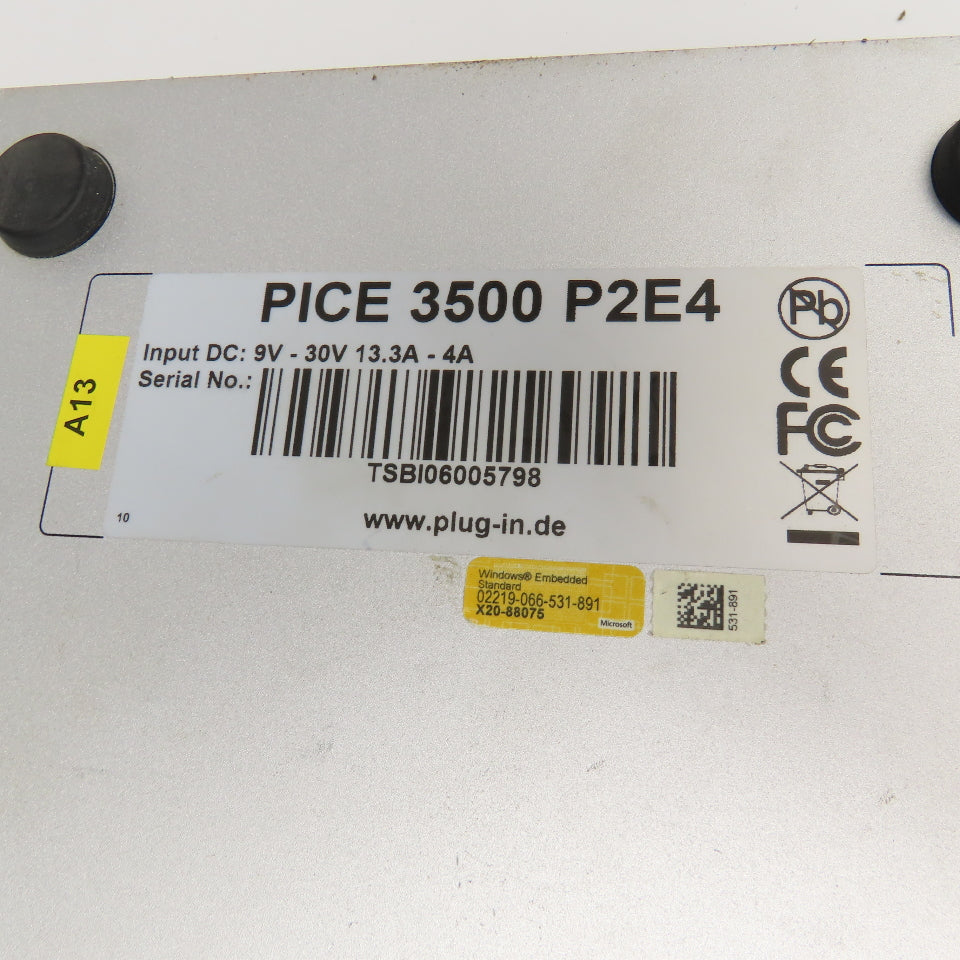 Plug-In Electronic GmbH PICE 3500 P2P4 9-30V Decoder Controller W/ Heat Sink