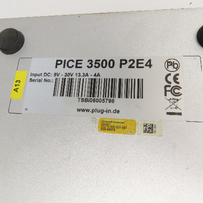 Plug-In Electronic GmbH PICE 3500 P2P4 9-30V Decoder Controller W/ Heat Sink