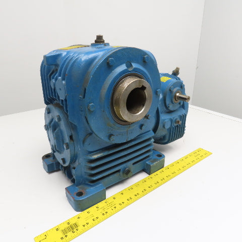 Cone Drive OUS25-40-A4 225:1 Ratio 2.14Hp Parallel Shaft Gear Reducer 7.7RPM