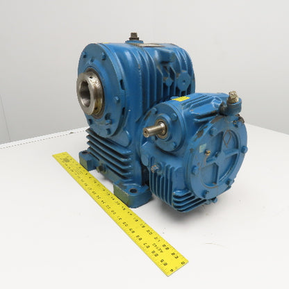 Cone Drive OUS25-40-A4 225:1 Ratio 2.14Hp Parallel Shaft Gear Reducer 7.7RPM