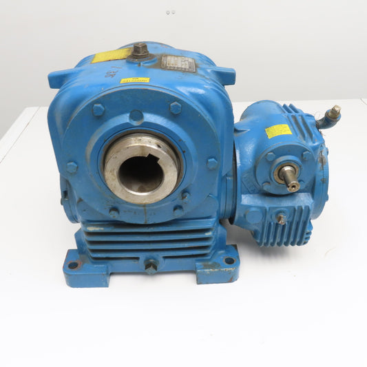 Cone Drive OUS25-40-A4 225:1 Ratio 2.14Hp Parallel Shaft Gear Reducer 7.7RPM