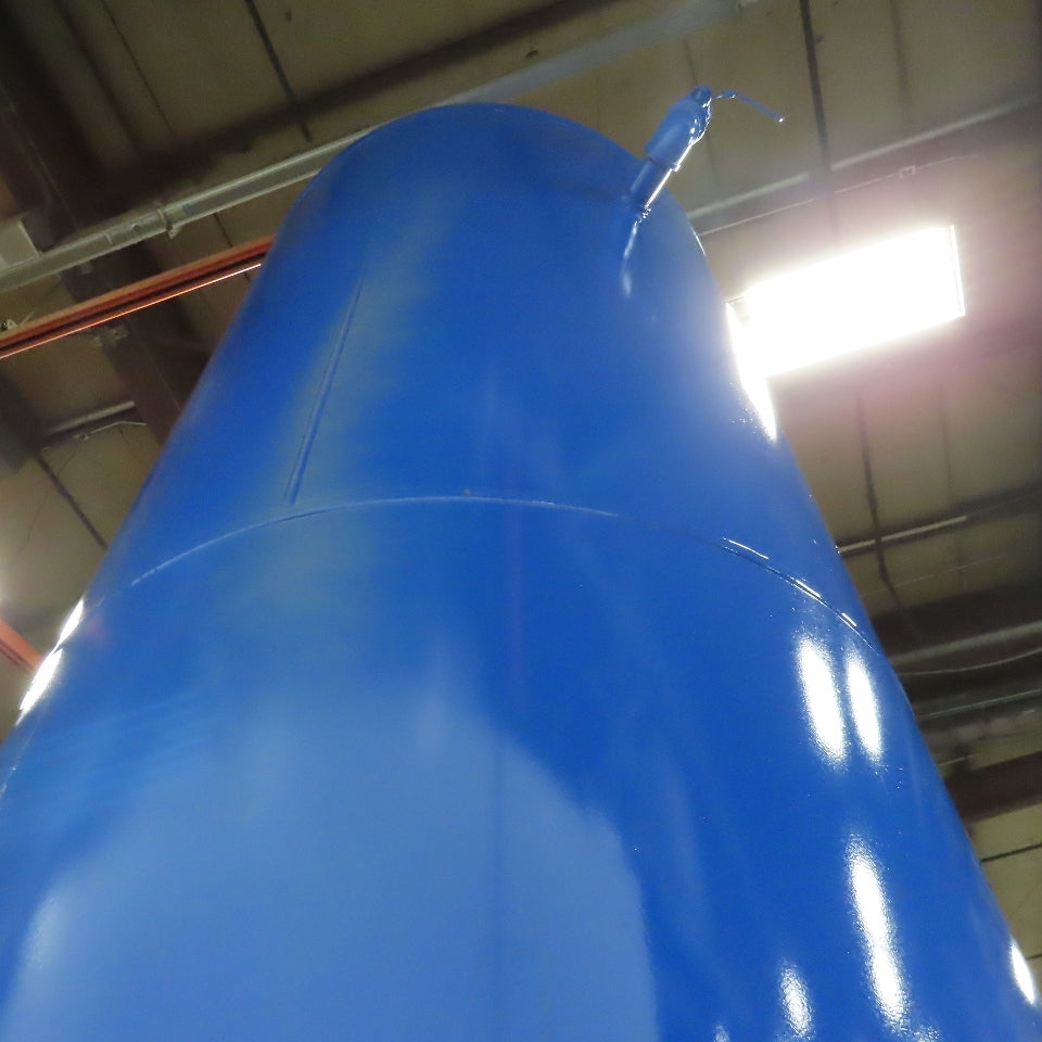 1040 Gallon Vertical Compressed Air Receiver Tank 150PSI Built 2012