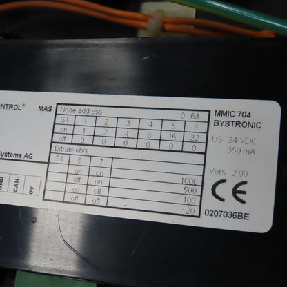 Bystronic MMIC 704 Operator Control Console For Bystar 3015