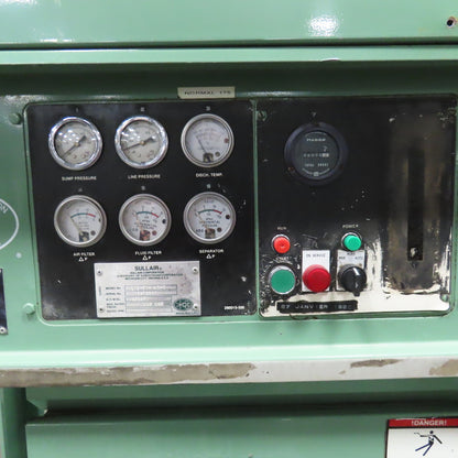 Sullair 10B-50H ACAC 50Hp 575V 60Hz Rotary Screw Air Compressor Tested 125PSI