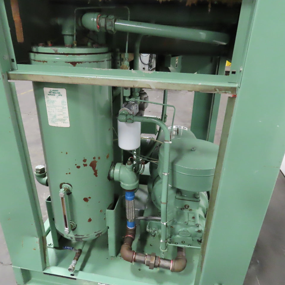 Sullair 10B-50H ACAC 50Hp 575V 60Hz Rotary Screw Air Compressor Tested 125PSI