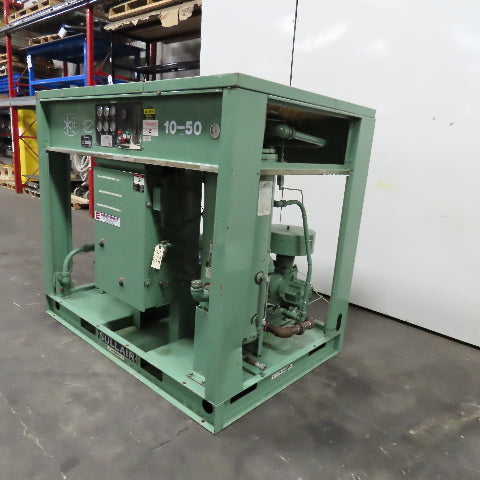 Sullair 10B-50H ACAC 50Hp 575V 60Hz Rotary Screw Air Compressor Tested 125PSI