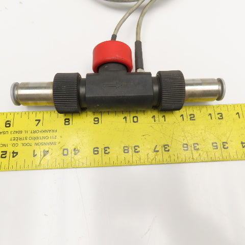 Sika VT1541KHUTTI21 5.2-20L/Min Flow Meter 800 Pulse/Liter 12mm Push To Connect