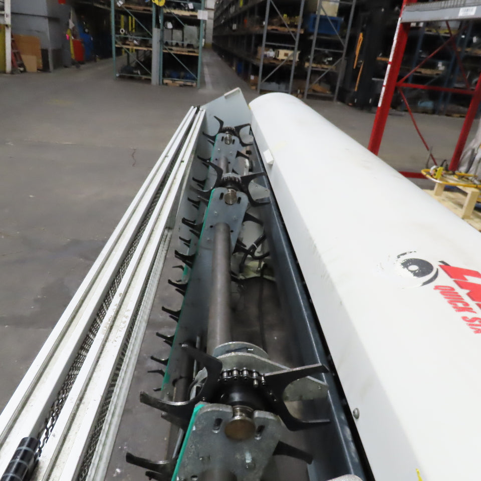 LNS Quick Six MOVE 220V 1Ph 1/2" Set Up Bar Feeder 6' Working Length