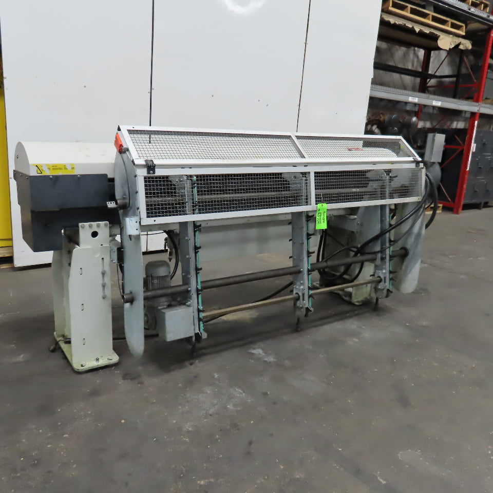 LNS Quick Six MOVE 220V 1Ph 1/2" Set Up Bar Feeder 6' Working Length