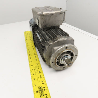 Sew DRN80M4/BE1HR/FG/ASB8 1Hp 1751RPM 460VY 3Ph Inverter Duty Brake Motor