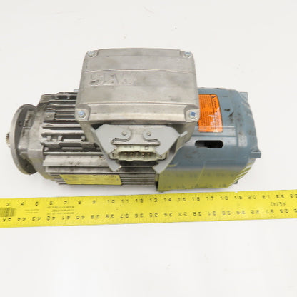 Sew DRN80M4/BE1HR/FG/ASB8 1Hp 1751RPM 460VY 3Ph Inverter Duty Brake Motor