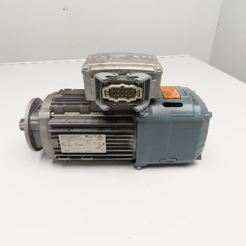 Sew DRN80M4/BE1HR/FG/ASB8 1Hp 1751RPM 460VY 3Ph Inverter Duty Brake Motor