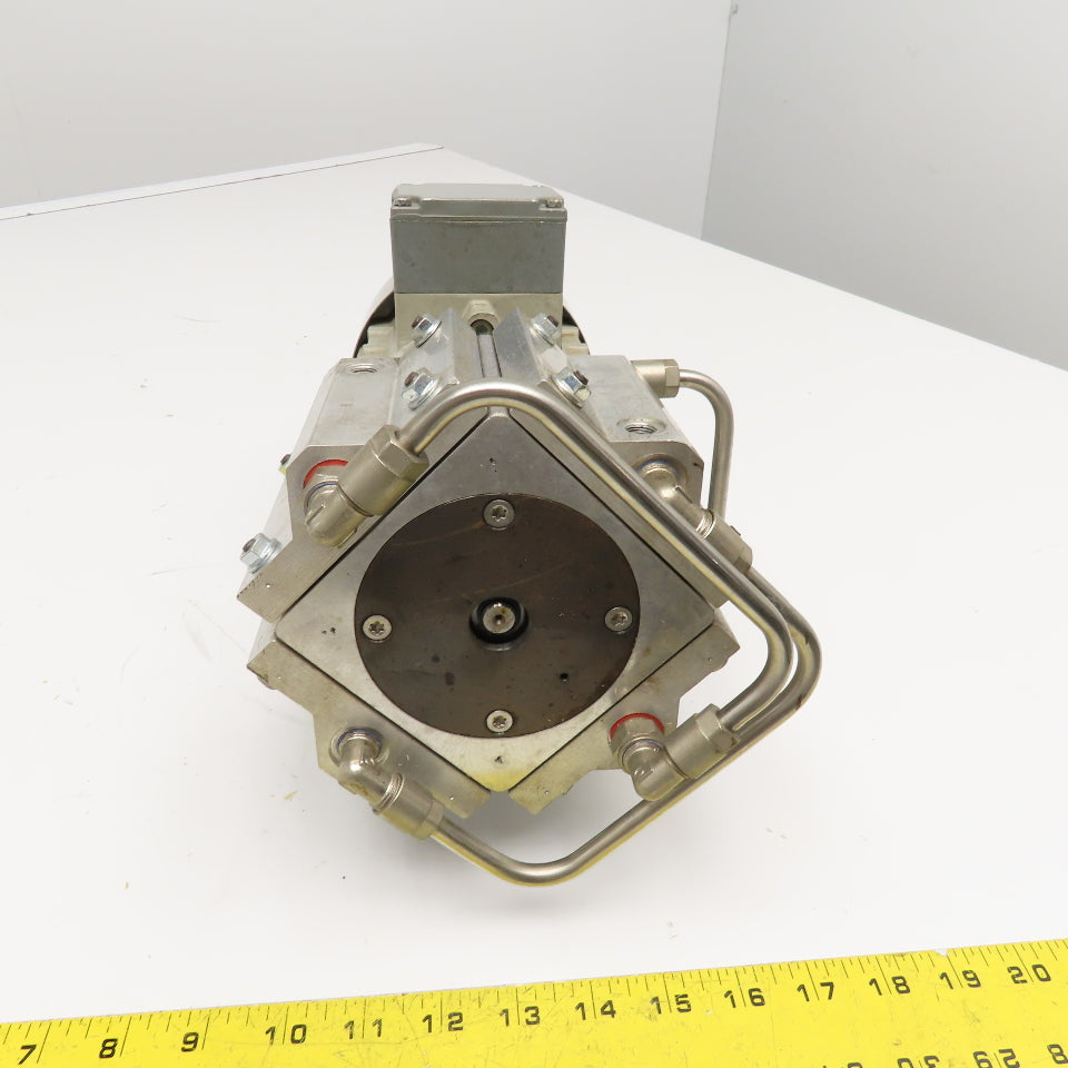 Hyco 7AA71M-4 0.37/1.43kW 460VY 50/60Hz Vacuum Pump G1/8 Ports