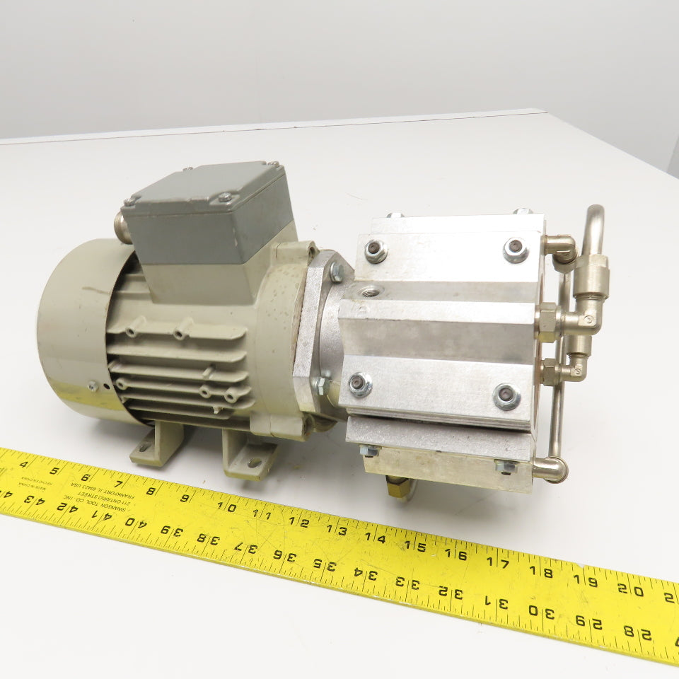 Hyco 7AA71M-4 0.37/1.43kW 460VY 50/60Hz Vacuum Pump G1/8 Ports