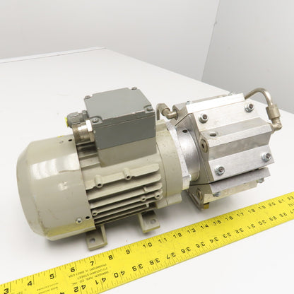 Hyco 7AA71M-4 0.37/1.43kW 460VY 50/60Hz Vacuum Pump G1/8 Ports