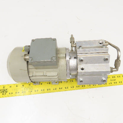 Hyco 7AA71M-4 0.37/1.43kW 460VY 50/60Hz Vacuum Pump G1/8 Ports