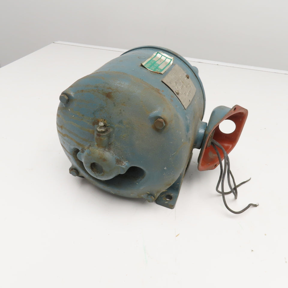 Verson Type OGX 1/2Hp 1740RPM 440V 3Ph Cast Iron AC Motor