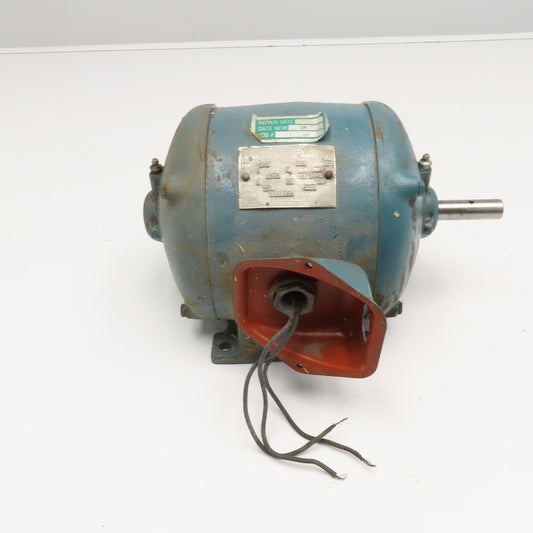 Verson Type OGX 1/2Hp 1740RPM 440V 3Ph Cast Iron AC Motor
