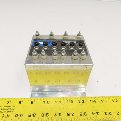 Wilmar D101-6X Close Differential Relay 3Ph Adjustable 208V