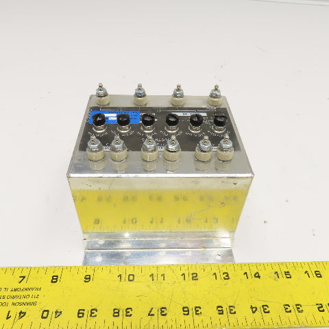 Wilmar D101-6X Close Differential Relay 3Ph Adjustable 208V