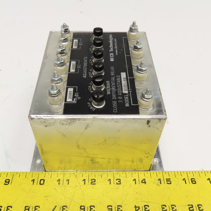 CII Tech Wilmer D101-6X Close Differential Relay 3Ph Adjustable 208V